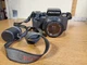 Pentax SF 10 35mm Film Camera w/ Sigma 35-70mm zoom Lens, & Skylight Filter