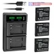 Kastar Battery LTD2 Charger for Panasonic DMW-BCK7E & Panasonic Lumix DMC-FH25