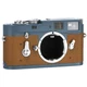 LEICA M2 SELF TIMER RANGEFINDER FILM CAMERA REPAINTED FLAT BLUE GREY BROWN / CLA