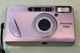Fujifilm Zoom Date 1000 35mm Film Camera with Wrist Strap Silver, Untested.