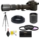  HD 500MM -1000MM TELEPHOTO ZOOM LENS FOR PENTAX K20D K10D K110D K100 K100D