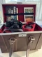 Konica FS-1  camera with 3 lenses, flash, filters and case.