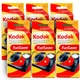 Kodak 35mm One-Time-Use ISO-800 Disposable Camera w/ Flash (27 Exp, 6 Pack)