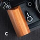 Wood Camera Hand Grip Handle For Nikon F2A F2AS Camera Aluminum Alloy Baseplate1