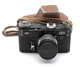 Soviet Arsenal Contax copy KIEV 4AM BLACK 35mm RF camera with Helios-103 lens