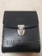 Mamiya/Sekor Black Leather Lens Case 65mm/135mm - 1960s Camera Accessory