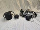Olympus OM-1 Film SLR Camera with F.Zuiko 50mm f1.8 & G.Zuiko 28mm f3.5 & Strap