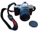 Pentax ZX-10 Film Camera SMC F 1:4-5.6 35-80mm Lens Strap Cap Black/Silver SLR