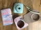 FUJIFILM Instax Mini 9 Ice Blue Instant Film Camera With Case & Photo Album