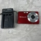 * PARTS OR REPAIR* Casio Exilim EX-Z60 6.0MP Black Digital Camera Red
