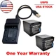 Battery / USB Charger For CGA-DU21 Panasonic PV-GS85 PV-GS90 PV-GS120 PV-GS150