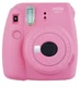 Fujifilm Instax Mini 9 Instant Film Camera - Flamingo Pink WITH Case