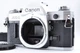 Canon AE-1 35mm SLR Film Camera silver body only from JAPAN #723009