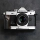 Camera hand solid wood handle grip L-plate accessory suitable for Olympus OM-3