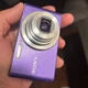 Sony Cyber-Shot DSC-W830 Digital Camera 8x Optical Zoom Lens error Purple