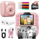 Coxlame Kids Camera Instant Print, Toddler Toys Christmas Birthday Gifts Pink 