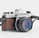 Pentax K1000 SE Brown 35mm SLR Film Camera w 50mm PK Mount MF Lens TESTED WORKS