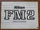 Vintage Nikon FM2 User Instruction Manual Guide English 50 Pages