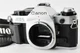 Near MINT Canon AE-1 Program Silver 35mm SLR Film Camera Body w/Strap From JAPAN