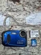 NOT TESTED Fujifilm FinePix XP60 16.4MP Blue Waterproof Digital Camera Battery