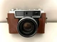 Yashica Lynx-1000 Camera with Yashinon 1:1.8 f=4.5 Lens in Case - Parts Only