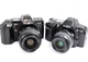 Lot 2 Minolta film cameras Maxxum SPxi & 7000 35-80mm 28-80mm zoom AF lenses SLR
