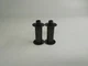 2 Brass Take-Up Spools, for Fed 2, 3, 4 Camera, for 35mm film, made USSR, *1249