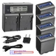 Kastar Battery LCD Dual Fast Charger for Sony NP-QM91D Sony Cyber-shot DSC-F707
