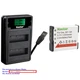 Kastar Battery LZD2 USB Charger for NP-130 & Casio Exilim EX-ZR750 EX-ZR1000RD