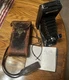 Vtg Black Eastman Kodak No. 1A Pocket Kodak Folding Camera & Case