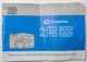 Chinon Auto 6001 Auto 5501 Instructions Manual