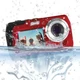 Minolta Waterproof Digital Camera 48.0-Megapixel Red Brand New