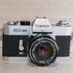 Canon EX Auto QL 35mm SLR Film Camera W 50mm EX 1.8 Lens *SHUTTER FIRES*
