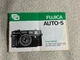 Fuji Fujica Auto 5 Camera Instruction Manual Org Vintage 60s 70s Photography
