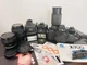 Bundle MINOLTA X-700 MPS 35mm SLR Film Camera Lens, Flashes, Manuals ++ Works!!