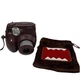 FujiFilm Instax Mini 7S Cheki Chocolate Color Film Camera Domo Bag Tested READ