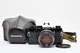 Olympus OM-1 Black 35mm Film Camera 50mm f1.4 Lens JAPAN w/Case *meter works*