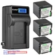 Kastar Battery AC Wall Charger for Panasonic CGA-DU21 CGR-DU21 PV-GS150 PV-GS180