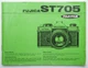Fujica Fuji Film Manual Instruction For Fujica ST705