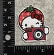 Sanrio Hello Kitty Strawberry Camera Patch Lot Of 1