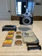 Kodak Medalist II Rangefinder Film Camera 100mm Manual Focus Black Silver