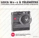 Leitz Leica M4-2 Rangefinder Camera Reflex Lenses Photography *Pamphlet