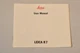 Leica R7 Instruction Manual, Original, Not a Copy! c1992