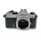 Nikon FM 35mm SLR Film Camera Body Silver MF-12 Data Back Japan Serial 3413681