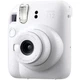 Fujifilm instax Mini 12 Fuji Instant Film Camera, Clay White