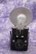 Kodak Brownie Flash Six-20 Box Camera W/ Flash Trapezoid Shaped Metal Box Camera