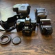 Minolta Maxxum 7000 AF Camera w/ 50mm 1:1.3 (22) Lens, Flash & Cases, WORKING