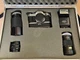 Canon AE-1 Film Camera w/Autowinder, 50mm lens, 2 zoom lenses + flash+case-Works