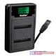 Kastar Battery LCD Dual Charger for Sony NP-BN1 BC-CSN Sony Cyber-shot DSC-W650