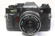 AS IS Olympus OM-40 Program Film Camera + OM-System Auto-W 28mm F/3.5 Lens
